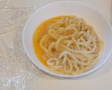 簡易グルメ!釜玉風うどん作り方2写真