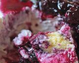 ブルーベリーのクリームチーズロールケーキ作り方40写真