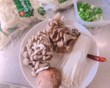 簡単！和風きのこパスタ風☆焼きそば作り方1写真