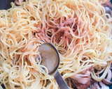 簡単！和風きのこパスタ風☆焼きそば作り方4写真
