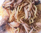 簡単！和風きのこパスタ風☆焼きそば作り方6写真