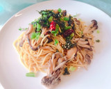 簡単！和風きのこパスタ風☆焼きそば作り方7写真
