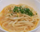 簡易グルメ!釜玉風うどん作り方4写真