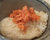 自分で作るよ♪朝の鮭茶漬け作り方2写真