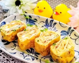 桜エビと小ネギの卵焼き♡甘くない♪作り方15写真