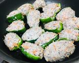 ピーマンの鯖ふわ詰作り方19写真