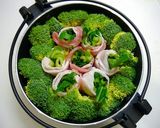 簡単！小松菜マキマキ黒胡椒鍋作り方3写真