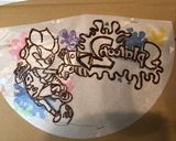 ☆スプラトゥーン2 ケーキ☆作り方3写真