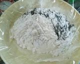 米粉シフォンケーキ百均 5号紙形使用作り方1写真