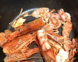 海老の味濃厚！ごちそう和風パスタ作り方2写真
