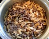 牛炊き込みご飯作り方2写真