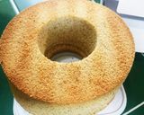 米粉シフォンケーキ百均 5号紙形使用作り方9写真