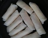 節約レシピ！簡単美味しい！鶏胸肉の春巻き作り方4写真