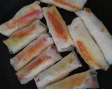 節約レシピ！簡単美味しい！鶏胸肉の春巻き作り方5写真