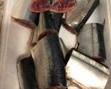 フライパンでサンマの柔らか煮作り方1写真