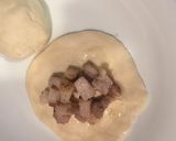 鹹豬肉入り水煎包≒肉まん（豚まん）作り方6写真