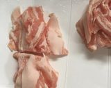 塩麹鍋(豚バラ)作り方1写真