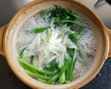 鶏ニラしゃぶ鍋作り方5写真
