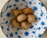 揚げそばがき作り方4写真