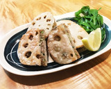 具だくさん✨肉ダネのれんこんはさみ揚げ作り方17写真