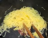 そうめんかぼちゃ（錦糸瓜）の塩きんぴら作り方2写真