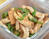 鶏むね肉と厚揚げピーマンの甘辛炒め作り方4写真