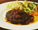 子供に大人気♡基本のふっくらハンバーグ作り方10写真