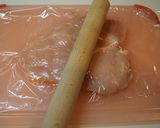 チキンカツのチーズ&ベーコン挟み作り方2写真