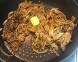 豚丼 バターと甜麺醤で。作り方3写真