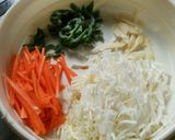 野菜と卵のスープ作り方1写真