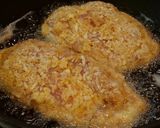 チキンカツのチーズ&ベーコン挟み作り方6写真