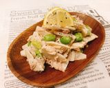 一人暮らしの梨と枝豆のツナマヨサラダ作り方4写真