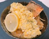 一人暮らしの鮭のムニエルタルタル丼作り方12写真