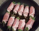 【主菜】豚肉巻きもやし作り方3写真