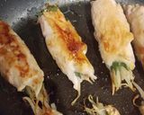 【主菜】豚肉巻きもやし作り方5写真