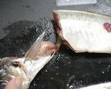 初心者向き！鯵の開き方☆アジフライ用作り方3写真