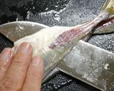 初心者向き！鯵の開き方☆アジフライ用作り方5写真