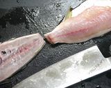 初心者向き！鯵の開き方☆アジフライ用作り方7写真