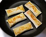 朝でも簡単♪ ツナポテサラダの焼き春巻き作り方4写真