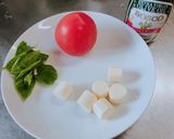切ってのせるだけ！カプレーゼ サラダ作り方1写真