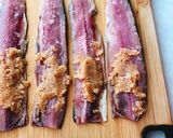 炭酸水で！秋刀魚の梅しそロール(動画有)作り方5写真