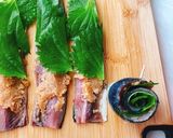 炭酸水で！秋刀魚の梅しそロール(動画有)作り方6写真
