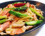 茄子とトマトの和風ペペロンチーノパスタ作り方13写真