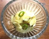 マコモダケの千枚漬け　塩昆布で作り方4写真