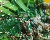 小松菜のサバ缶和え作り方4写真