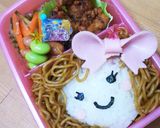 時短女の子弁当！先生に褒められたお弁当♡作り方1写真