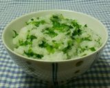 わさび菜飯作り方5写真