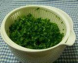 わさび菜飯作り方1写真