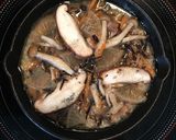 ぶり大根の煮汁でスキレット炊き込みご飯作り方6写真