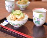 スダチの香りのミニ海老アボカドかき揚げ丼作り方8写真